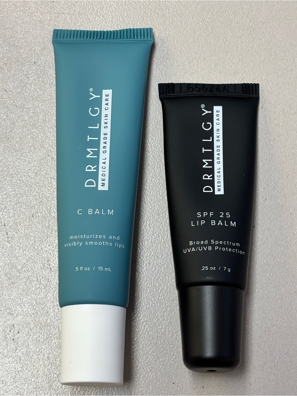 DRMTLGY Lip Balms - Teal & Black